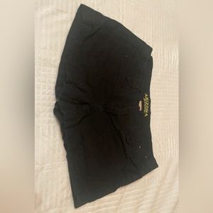 Arizona Jeanco Black Low Waisted Khaki Shorts Size 0 XS